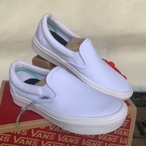 VANS COMFYCUSH SLIP ON CLASSIC TRUE WHITE/TRWHT WM